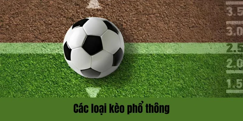 Các loại kèo phổ thông
